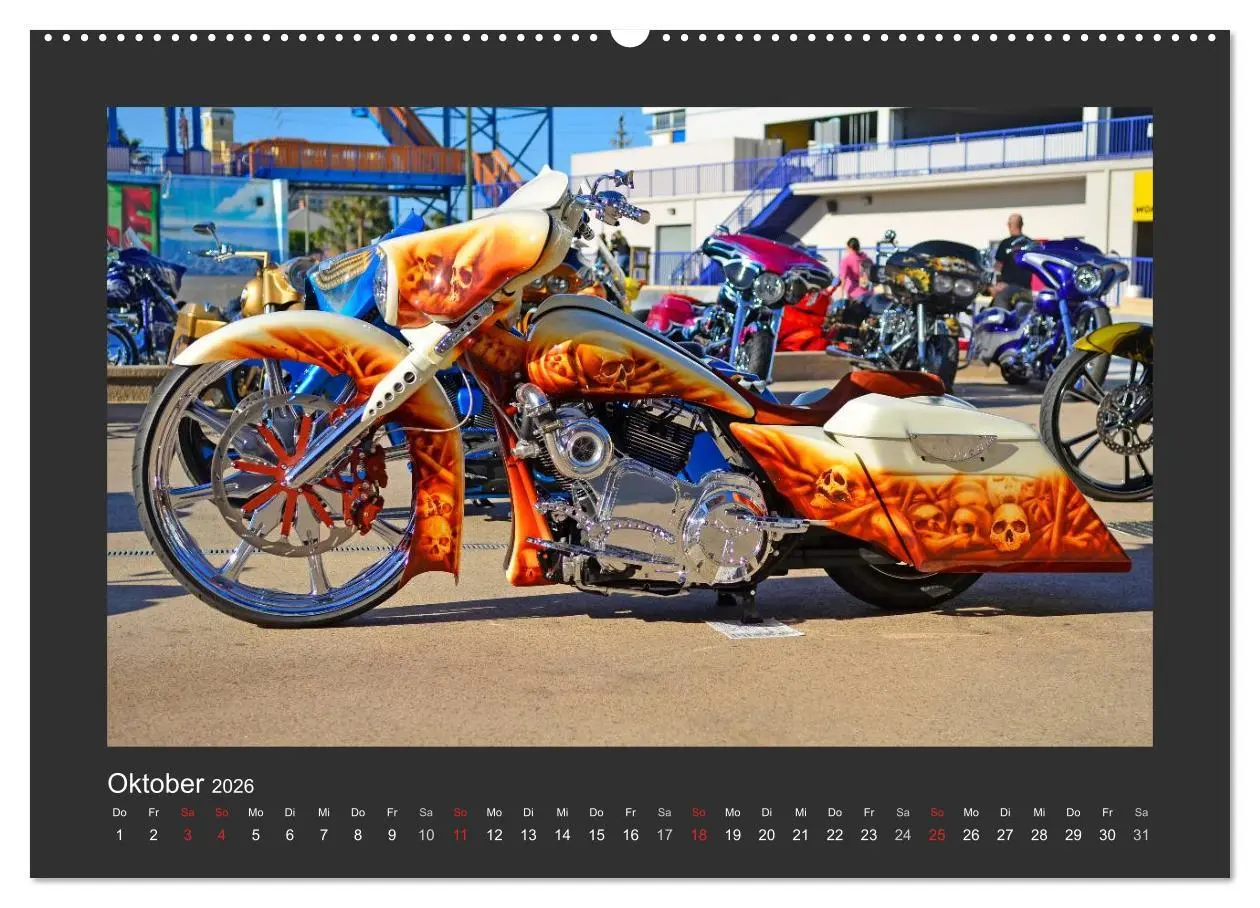 Bild: 9783516182750 | BEST OF HARLEY-DAVIDSON BAGGER-STYLE (Wandkalender 2026 DIN A2...