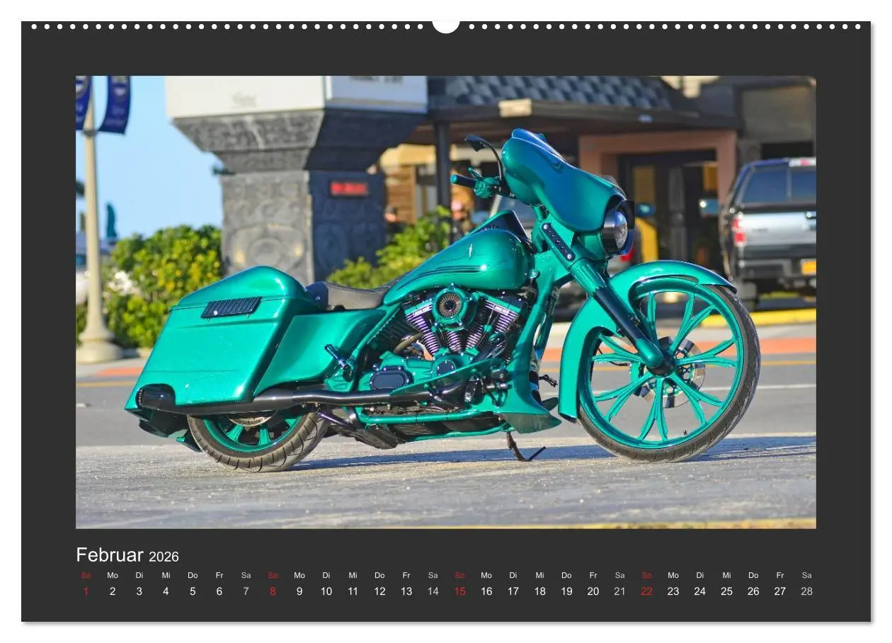 Bild: 9783516182750 | BEST OF HARLEY-DAVIDSON BAGGER-STYLE (Wandkalender 2026 DIN A2...
