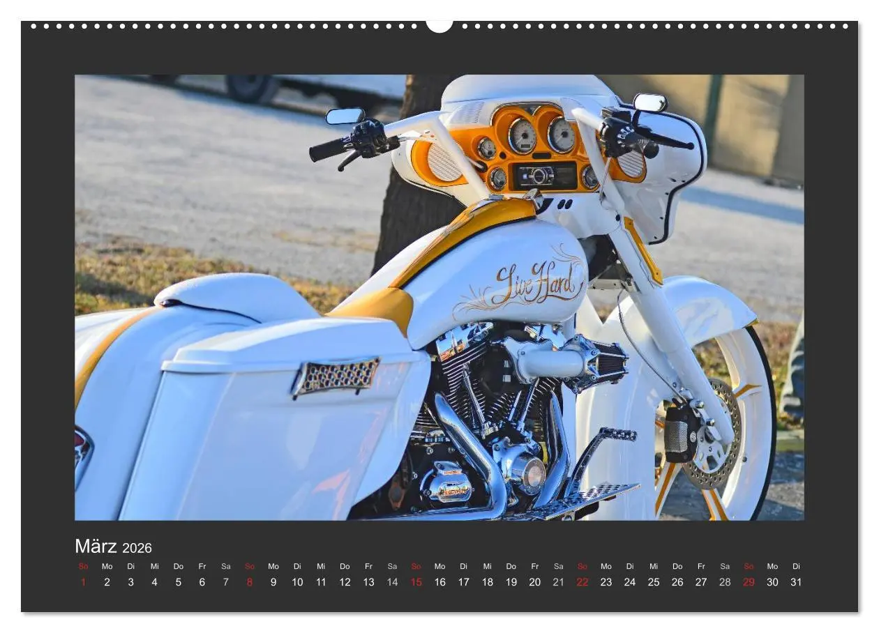 Bild: 9783516182750 | BEST OF HARLEY-DAVIDSON BAGGER-STYLE (Wandkalender 2026 DIN A2...