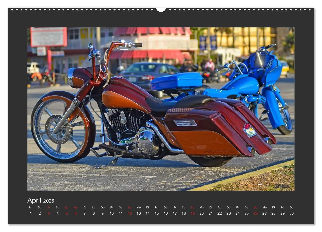 Bild: 9783516182750 | BEST OF HARLEY-DAVIDSON BAGGER-STYLE (Wandkalender 2026 DIN A2...