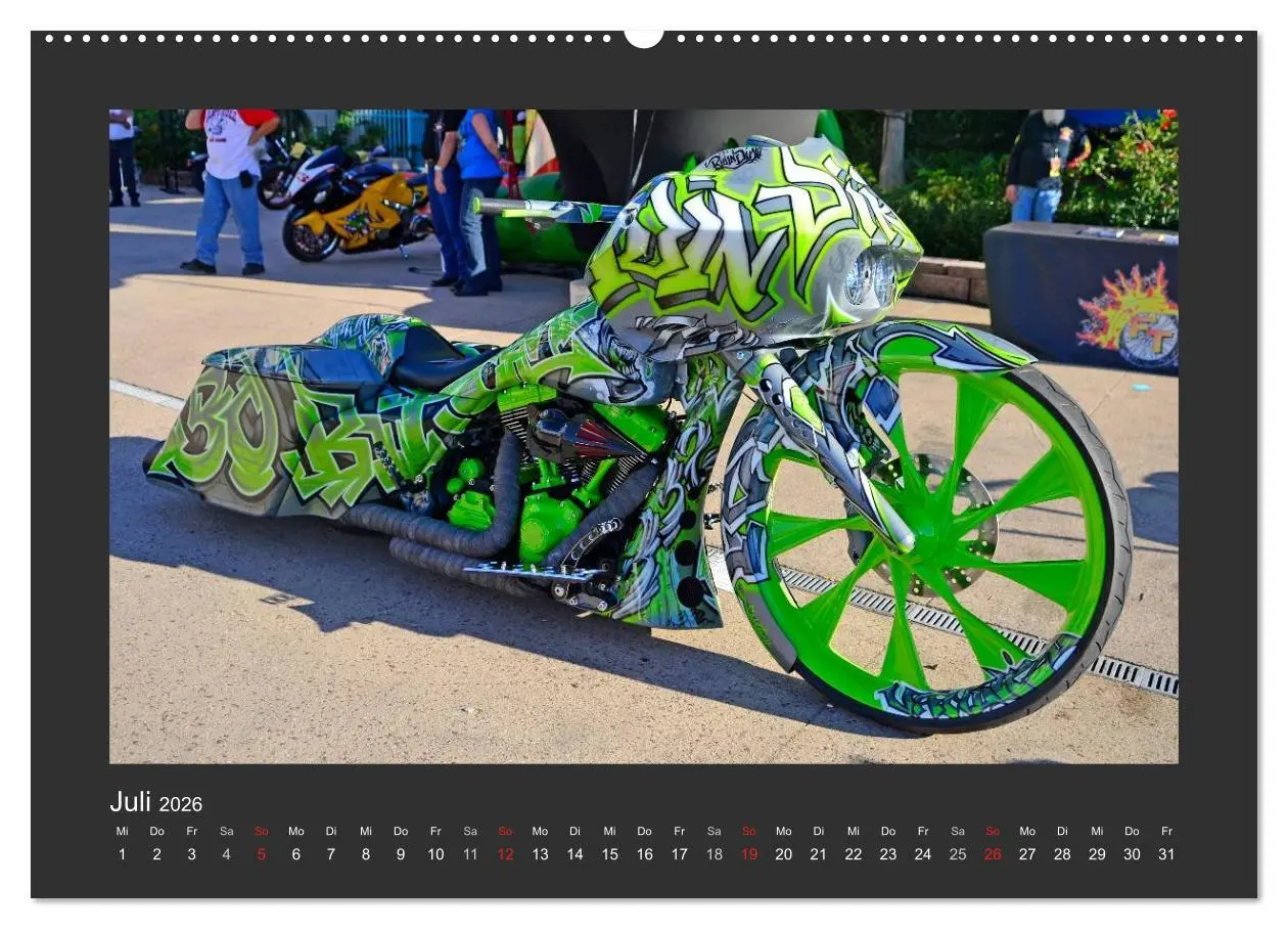 Bild: 9783516182750 | BEST OF HARLEY-DAVIDSON BAGGER-STYLE (Wandkalender 2026 DIN A2...
