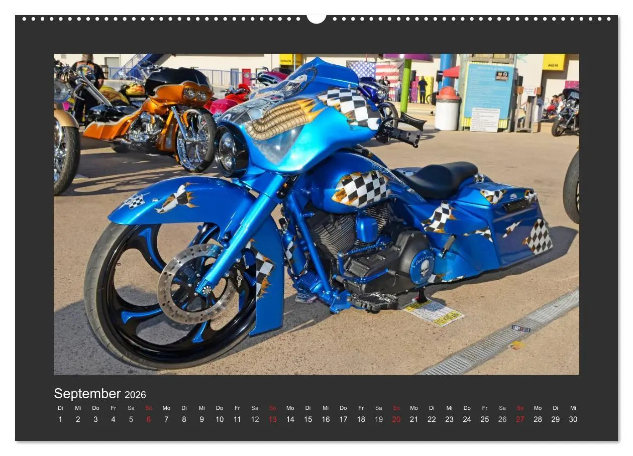 Bild: 9783516182750 | BEST OF HARLEY-DAVIDSON BAGGER-STYLE (Wandkalender 2026 DIN A2...