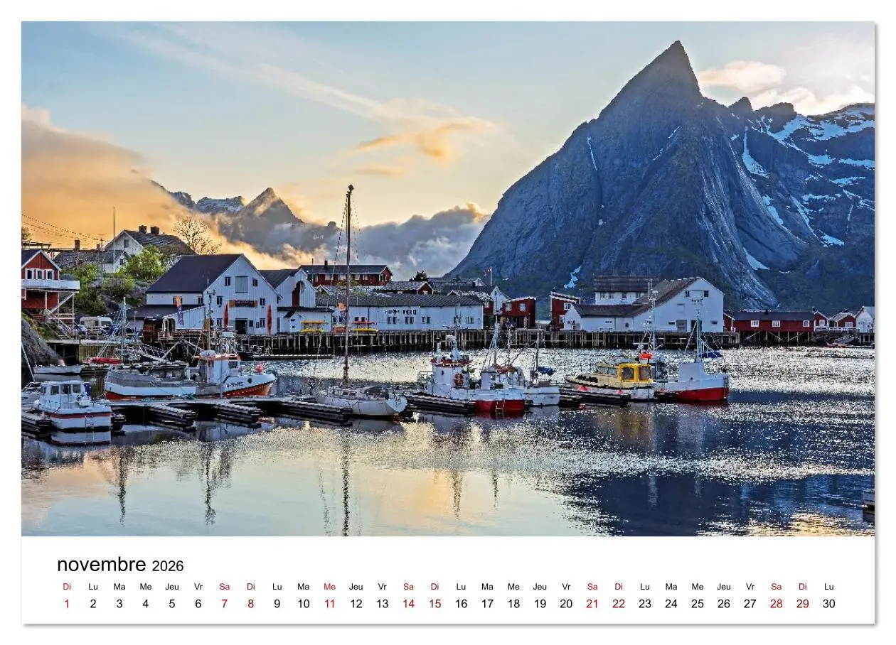 Bild: 9783516632750 | Lofoten - Îles de rêve norvégiennes (Calendrier mural 2026 DIN A3...