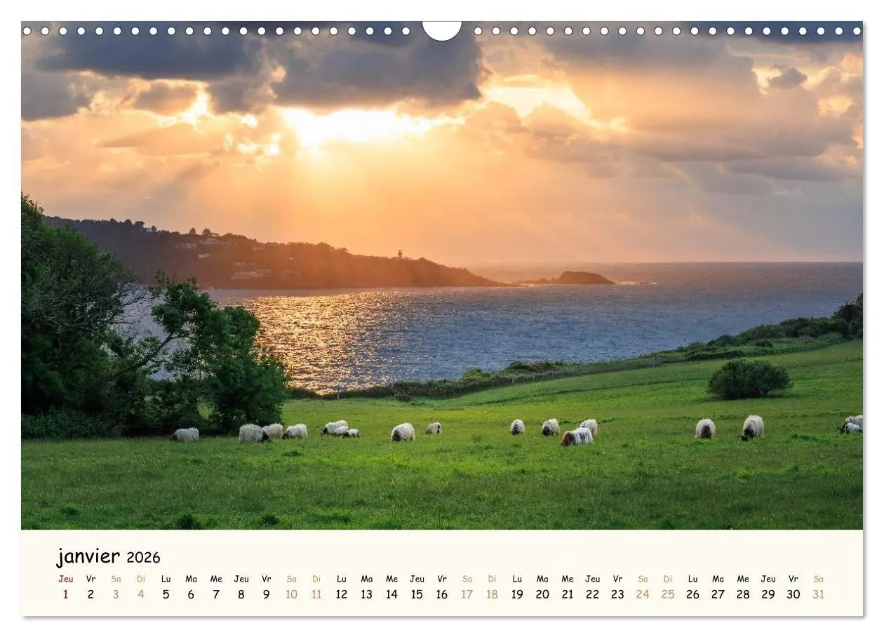 Bild: 9783516702750 | Entre monts et vagues - Une année au Pays Basque (Calendrier mural...