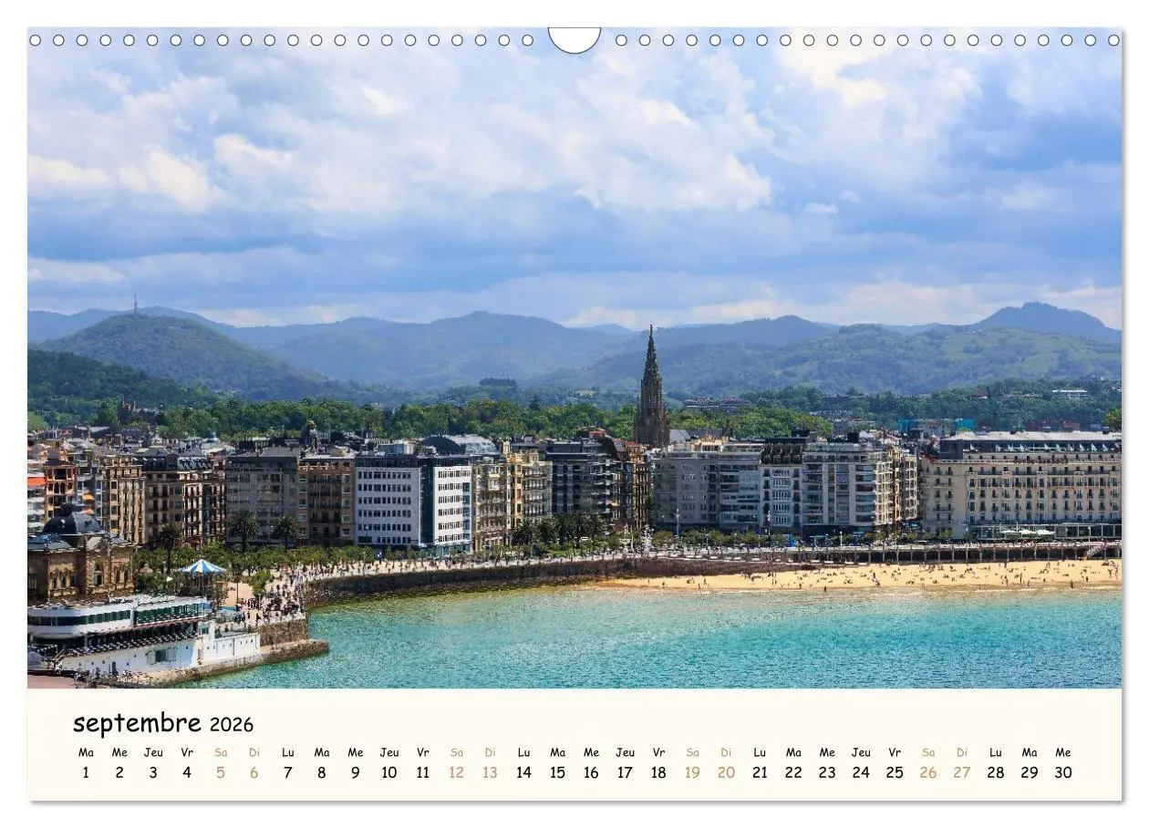 Bild: 9783516702750 | Entre monts et vagues - Une année au Pays Basque (Calendrier mural...