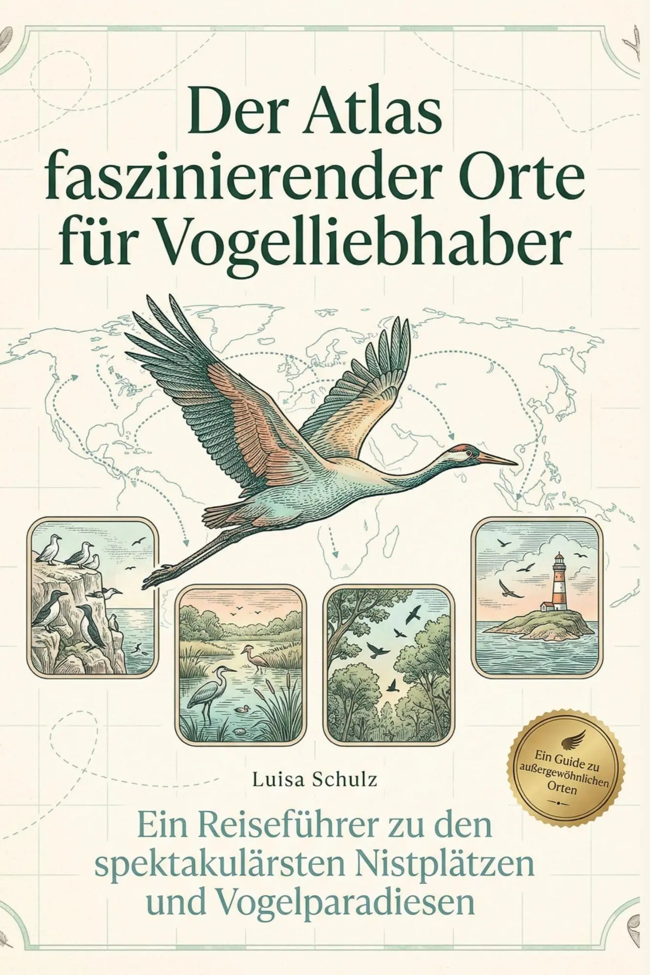Cover: 9783695382750 | Der Atlas faszinierender Orte für Vogelliebhaber | Luisa Schulz | Buch