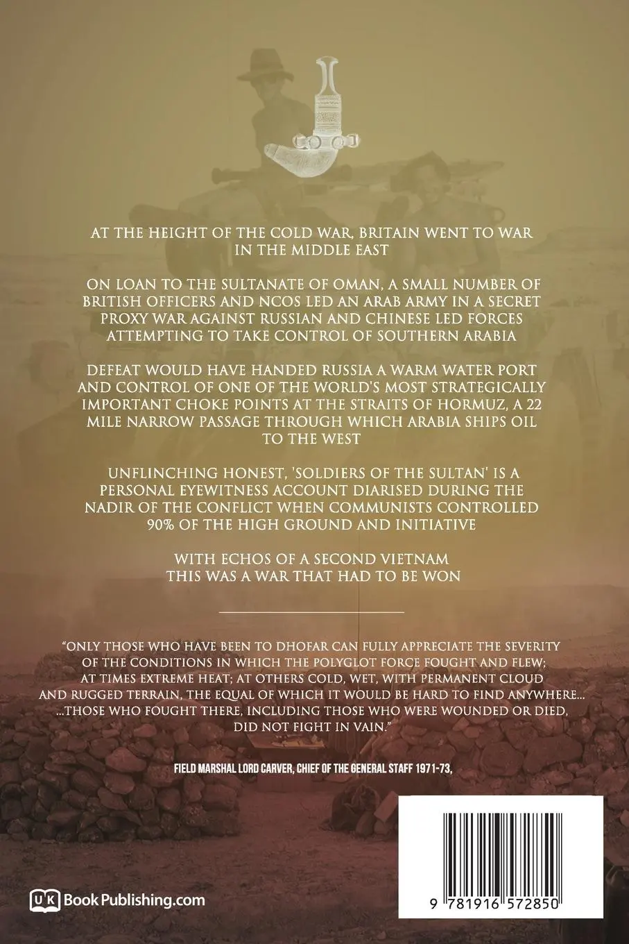 Rückseite: 9781916572850 | Soldiers of The Sultan | Paul Hodgson | Taschenbuch | Englisch | 2024