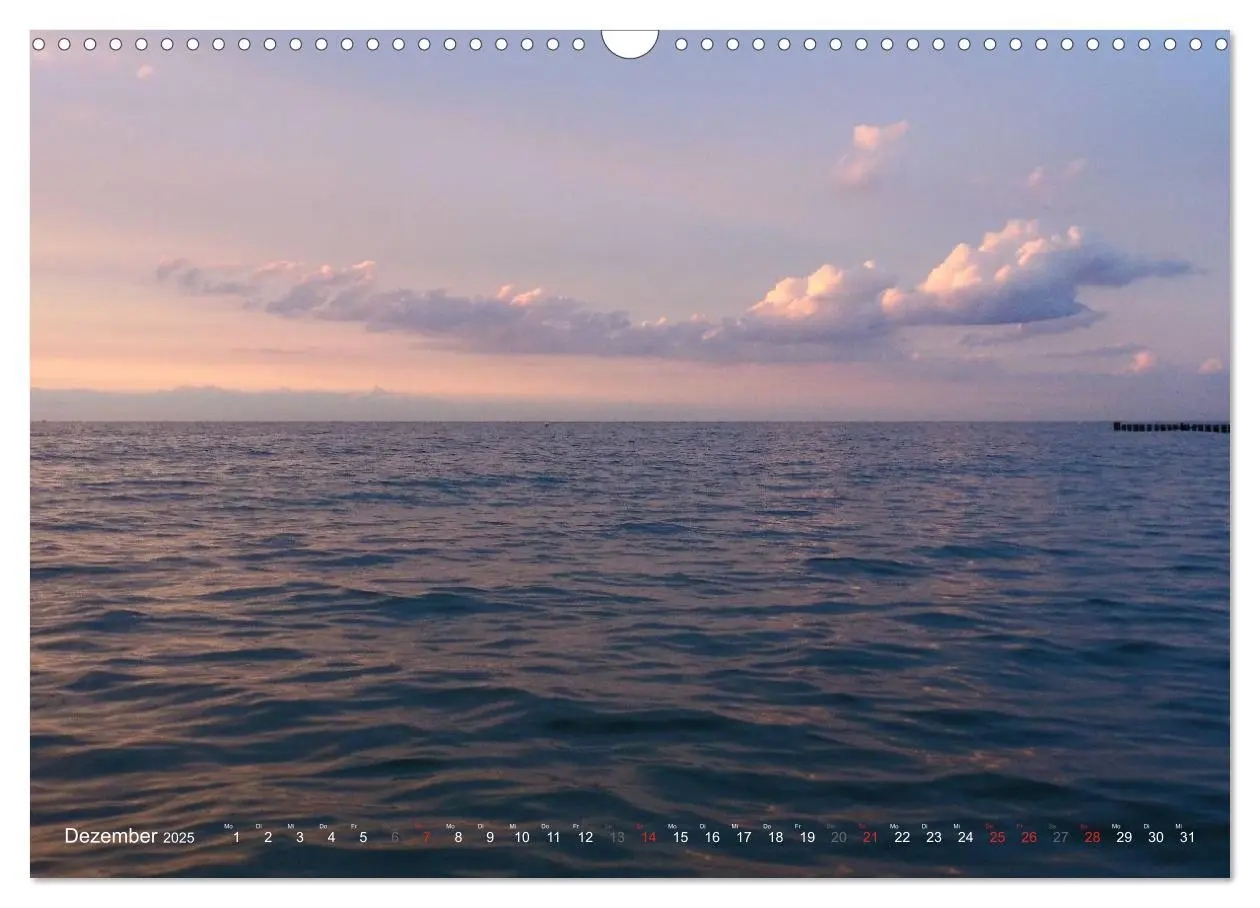 Bild: 9783435682850 | Wo de Ostseewellen trecken an den Strand 2025 (Wandkalender 2025...