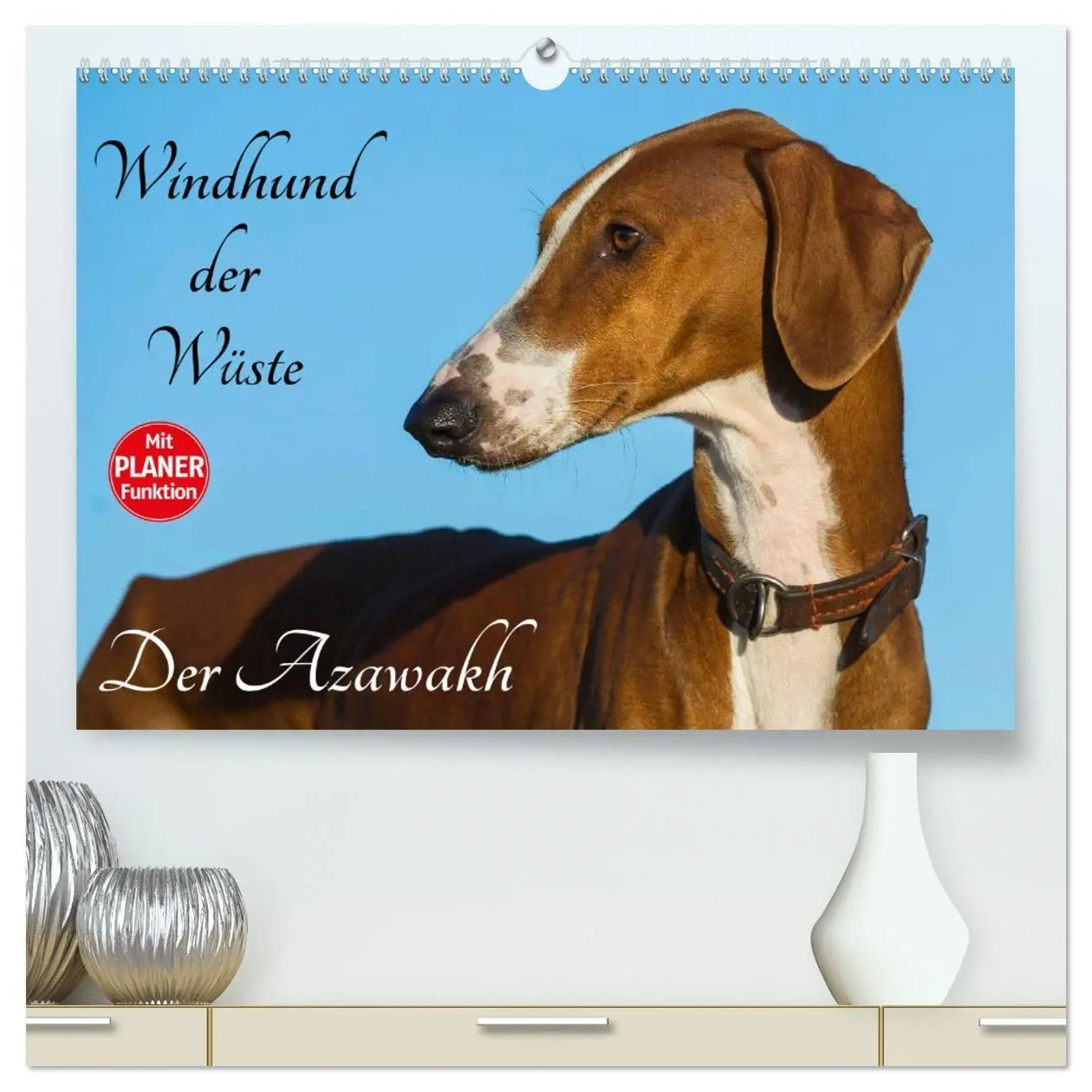 Cover: 9783516002850 | Windhund der Wüste - Der Azawakh (hochwertiger Premium Wandkalender...
