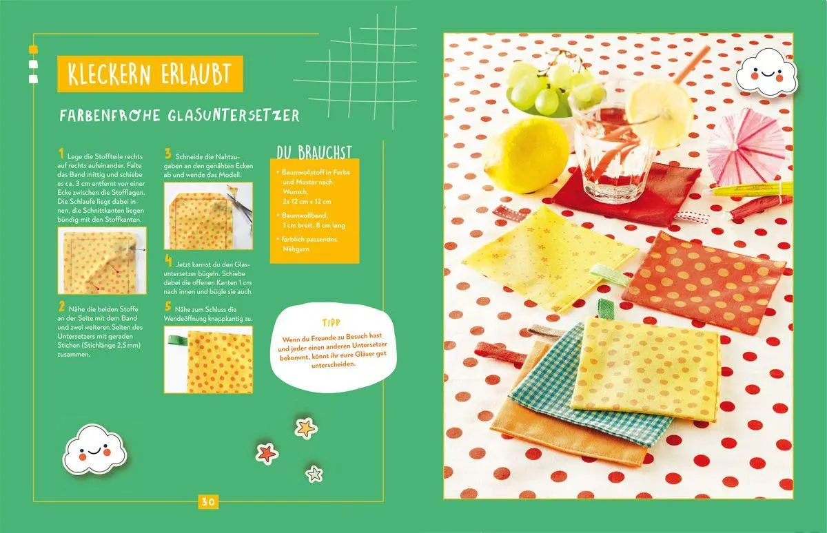 Bild: 9783735892850 | Kreativstart Kids Nähen. Anleitungsbuch und Material | Ina Andresen