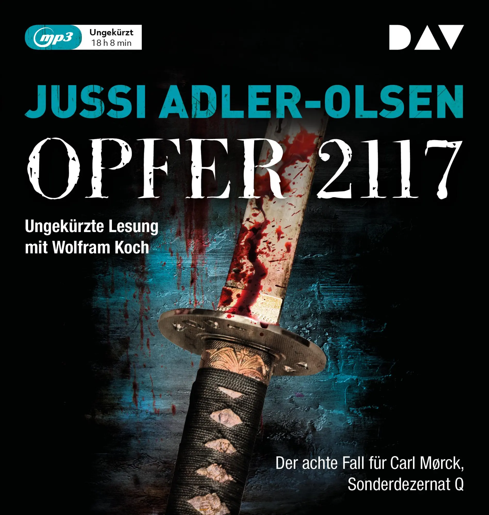 Cover: 9783742412850 | Opfer 2117. Der achte Fall für Carl Mørck, Sonderdezernat Q | MP3