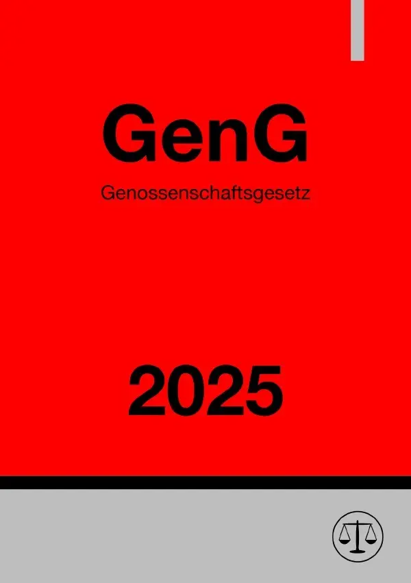 Cover: 9783818742850 | Genossenschaftsgesetz - GenG 2025 | Ronny Studier | Taschenbuch | 2024
