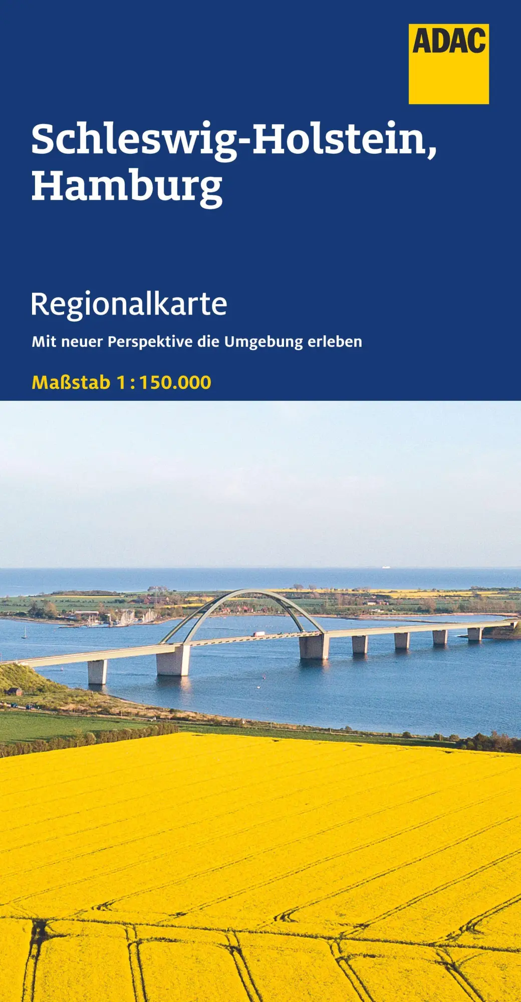 Cover: 9783826422850 | ADAC Regionalkarte 01 Schleswig-Holstein, Hamburg 1:150.000 | Deutsch