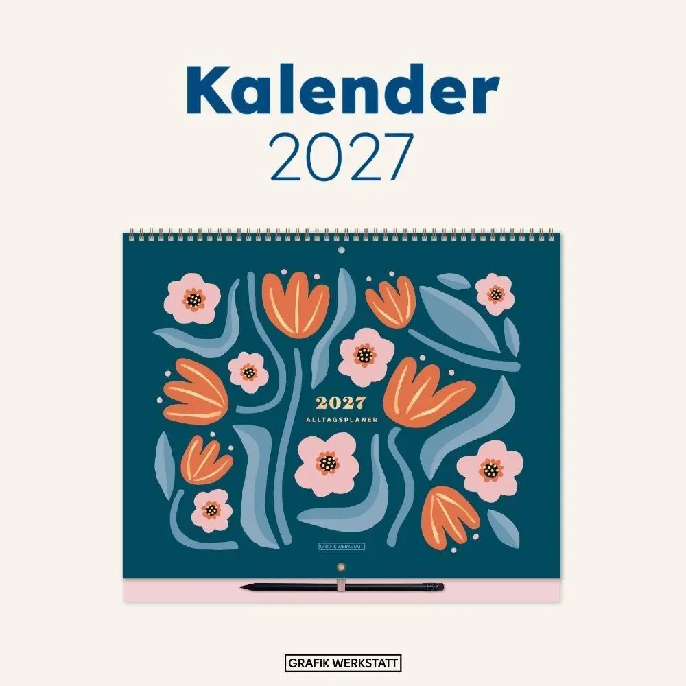 Bild: 9783986362850 | Alltagsplaner 2027 Colourful Seasons | Familienplaner | Original