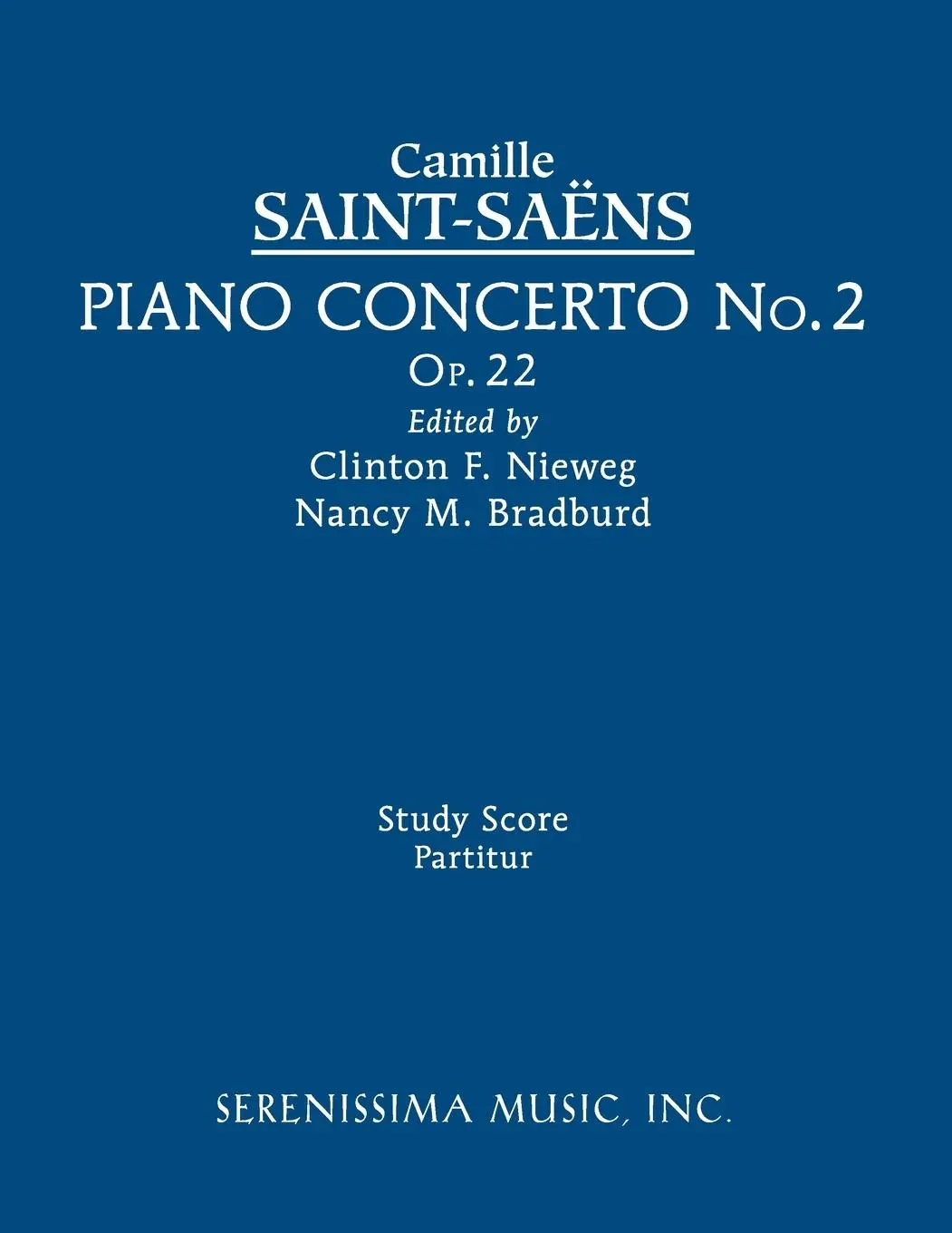 Cover: 9781608742950 | Piano Concerto No.2, Op.22 | Study score | Camille Saint-Saens | Buch