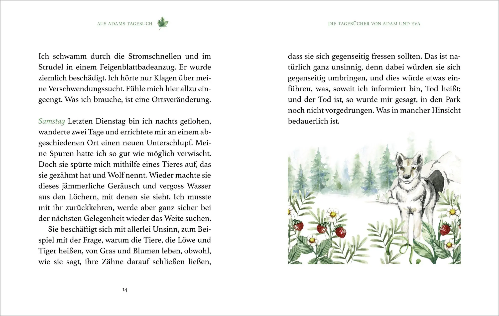 Bild: 9783451032950 | Die Tagebücher von Adam und Eva | Mark Twain | Buch | 96 S. | Deutsch
