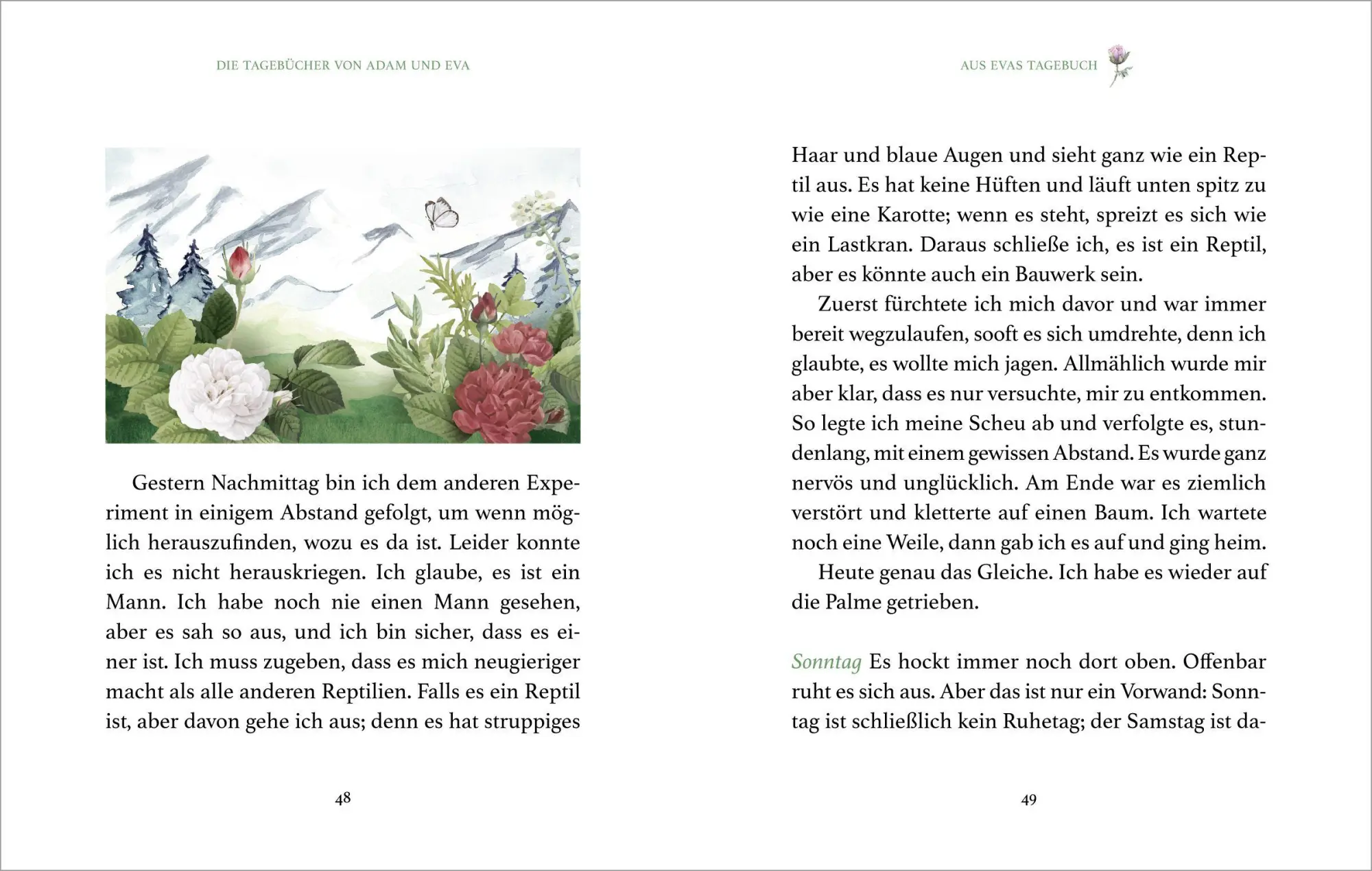 Bild: 9783451032950 | Die Tagebücher von Adam und Eva | Mark Twain | Buch | 96 S. | Deutsch