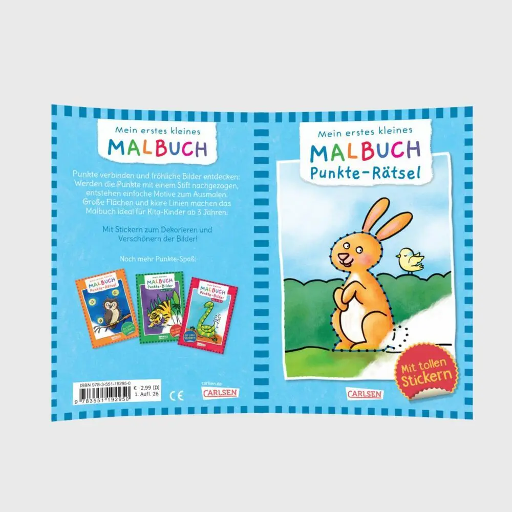 Bild: 9783551192950 | Mein erstes kleines Malbuch: Punkte-Rätsel | Eva Muszynski (u. a.)