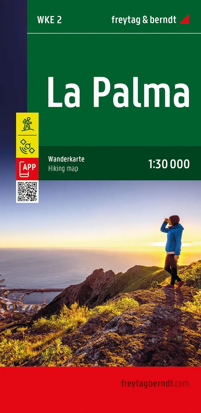 Cover: 9783707922950 | La Palma, Wanderkarte 1:30.000, freytag &amp; berndt | Freytag &amp; Berndt
