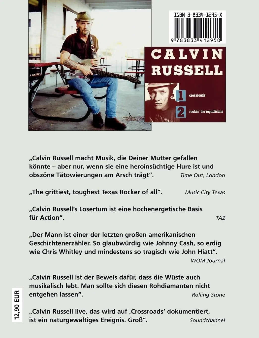 Rückseite: 9783833412950 | Calvin Russell | Last Country Boy | Wolfgang Metzmacher | Taschenbuch