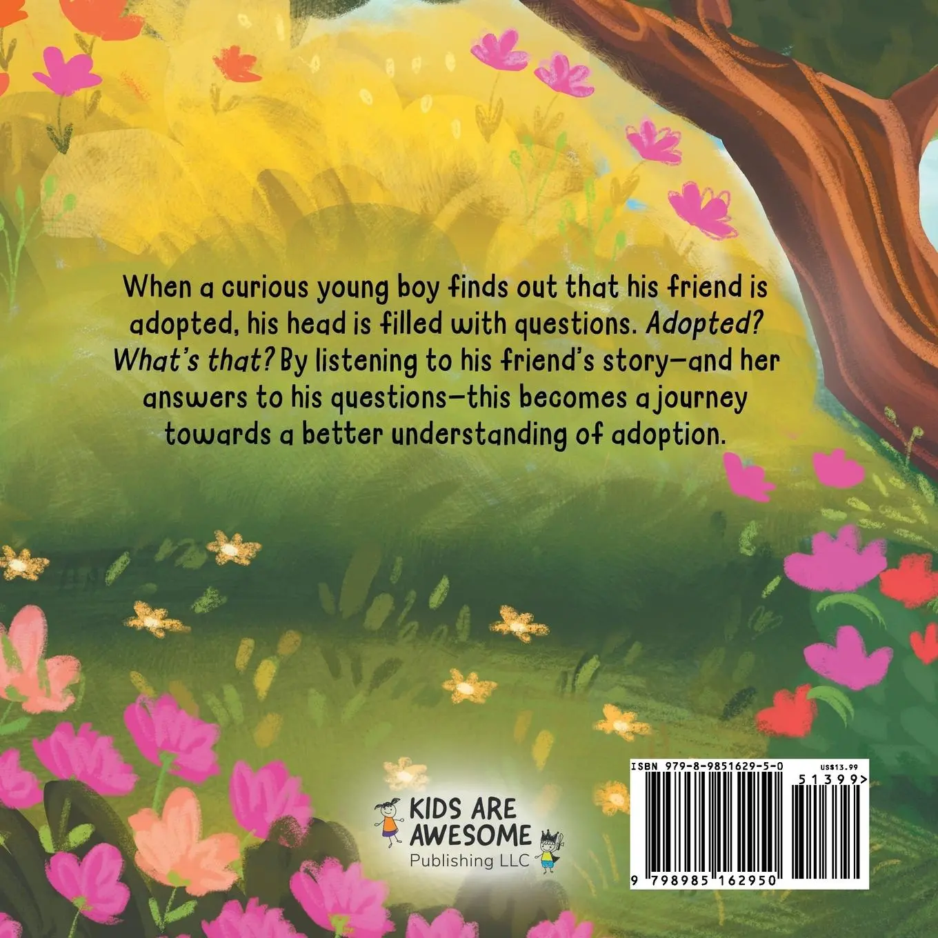 Rückseite: 9798985162950 | Learning About My Friend's Adoption | An Open Adoption Story | Olson