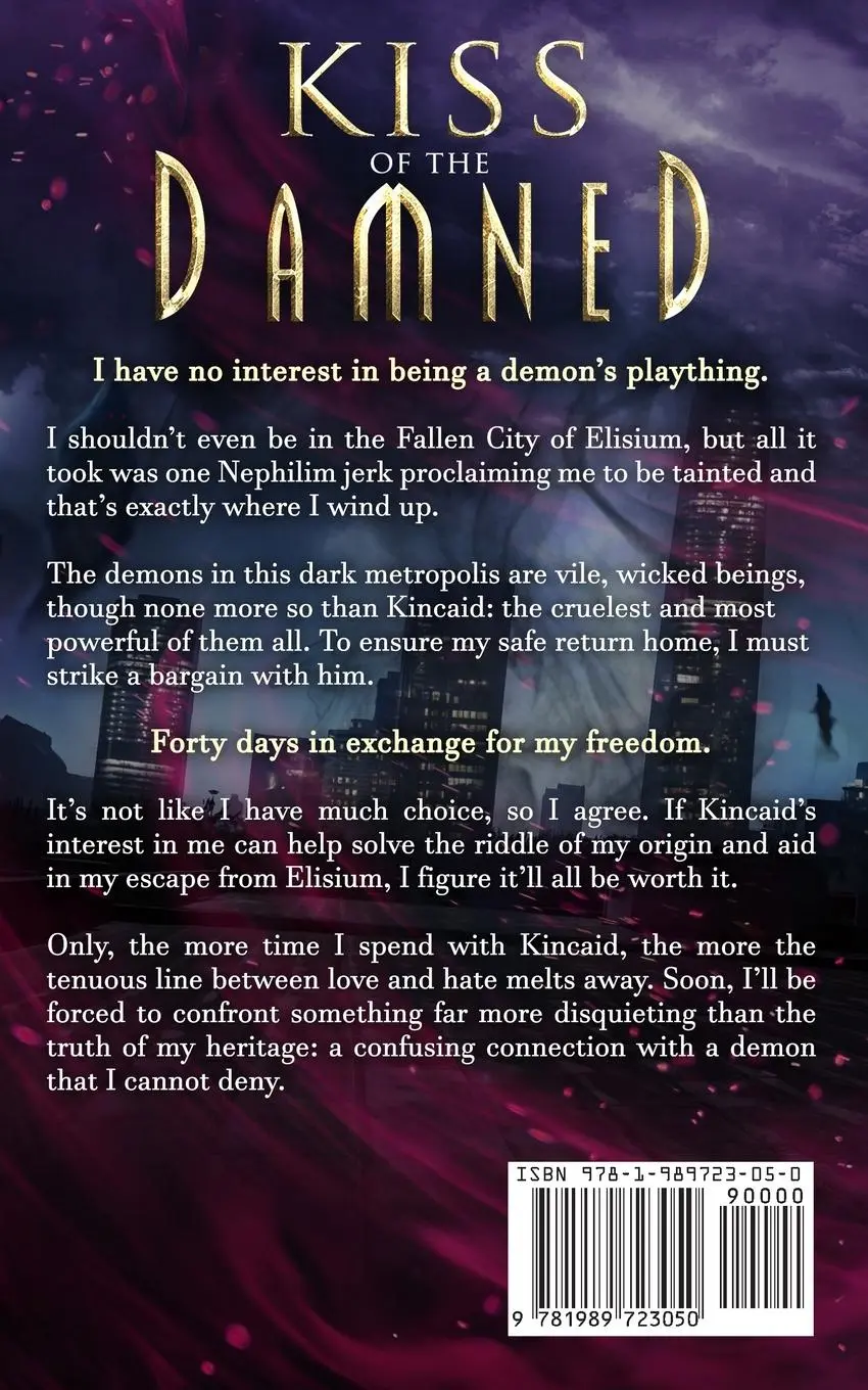 Rückseite: 9781989723050 | Kiss of the Damned | Elena Lawson | Taschenbuch | Englisch | 2020