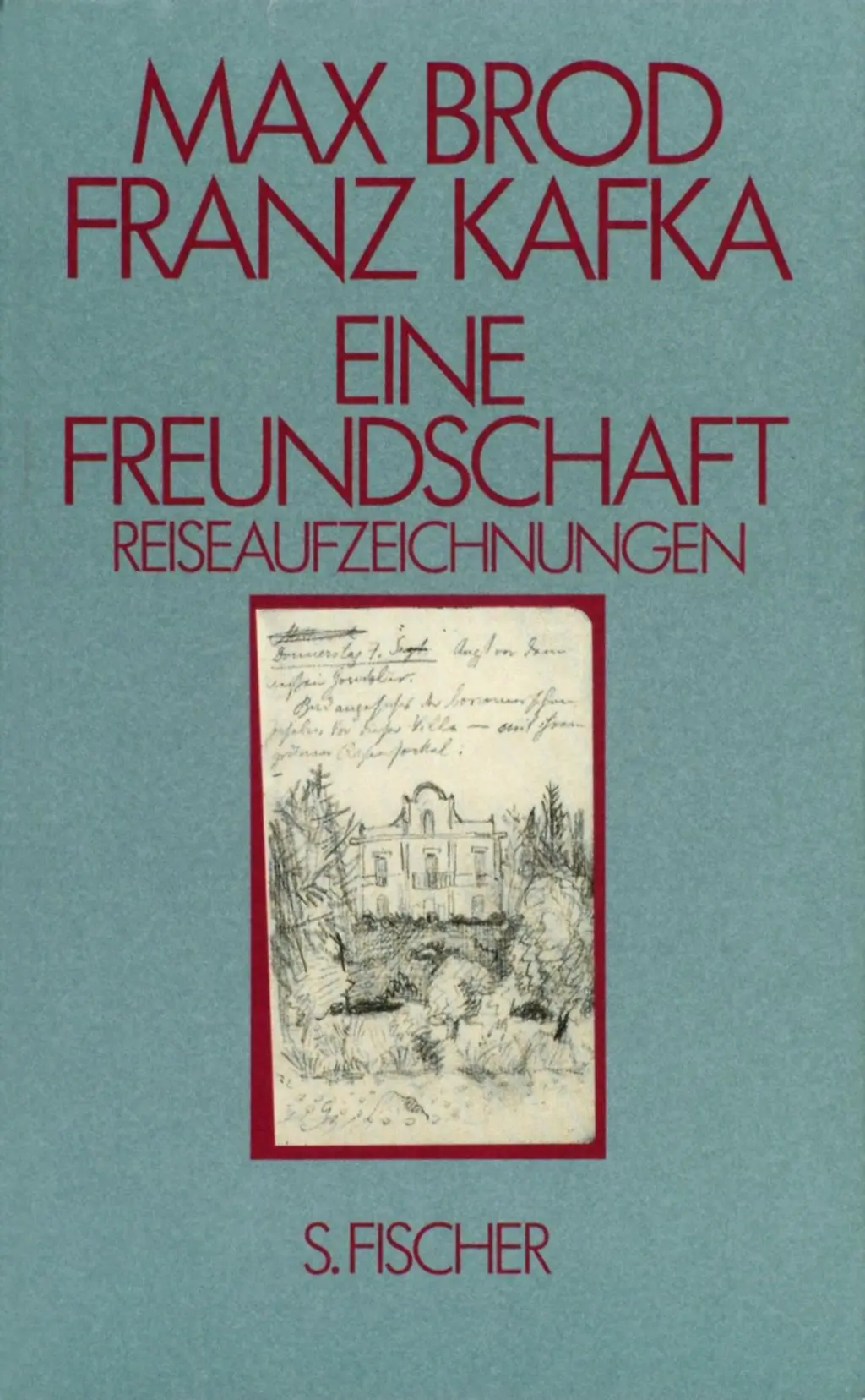 Cover: 9783100083050 | Eine Freundschaft Reiseaufzeichnungen | Reiseaufzeichnungen | Brod