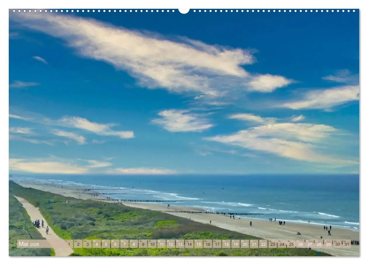 Bild: 9783457273050 | Zeeland - Wasser, Sand und Meer (hochwertiger Premium Wandkalender...