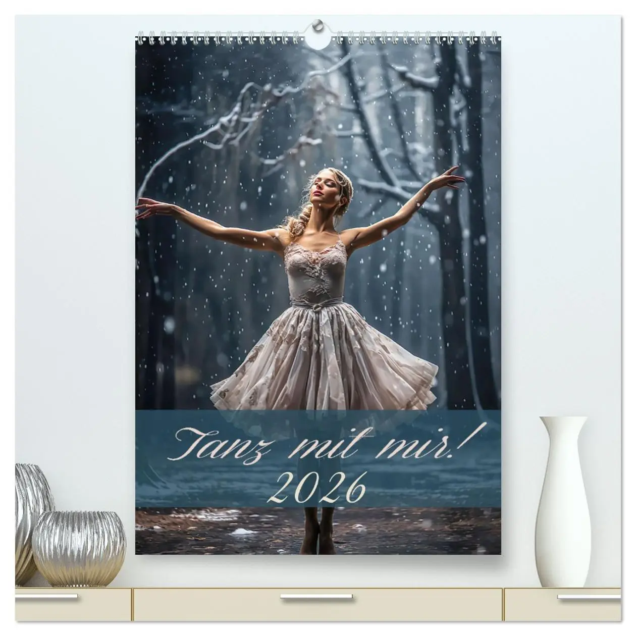 Cover: 9783516293050 | Tanz mit mir! (hochwertiger Premium Wandkalender 2026 DIN A2 hoch),...