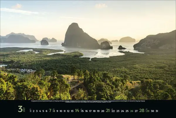 Bild: 9783819303050 | Reiselust Thailand 2027 | Verlag Korsch | Kalender | 14 S. | Deutsch