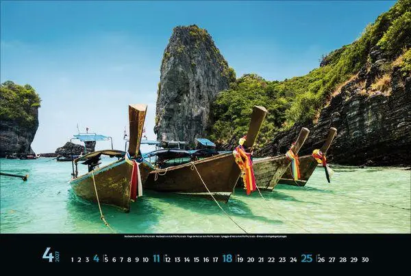 Bild: 9783819303050 | Reiselust Thailand 2027 | Verlag Korsch | Kalender | 14 S. | Deutsch