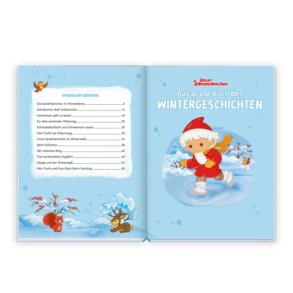 Bild: 9783965523050 | TRÖTSCH - Unser Sandmännchen Das große Buch der Wintergeschichten...