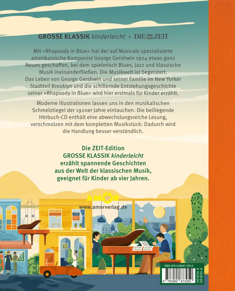 Bild: 9783985873050 | Rhapsody in Blue. Ein modernes Musikexperiment., m. 1 Audio-CD | Buch