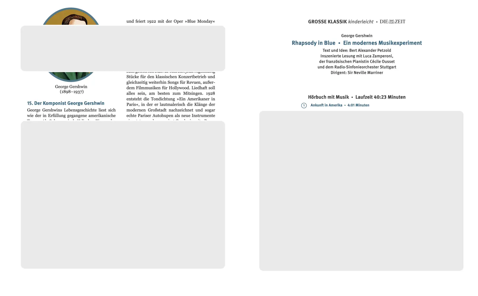 Bild: 9783985873050 | Rhapsody in Blue. Ein modernes Musikexperiment., m. 1 Audio-CD | Buch