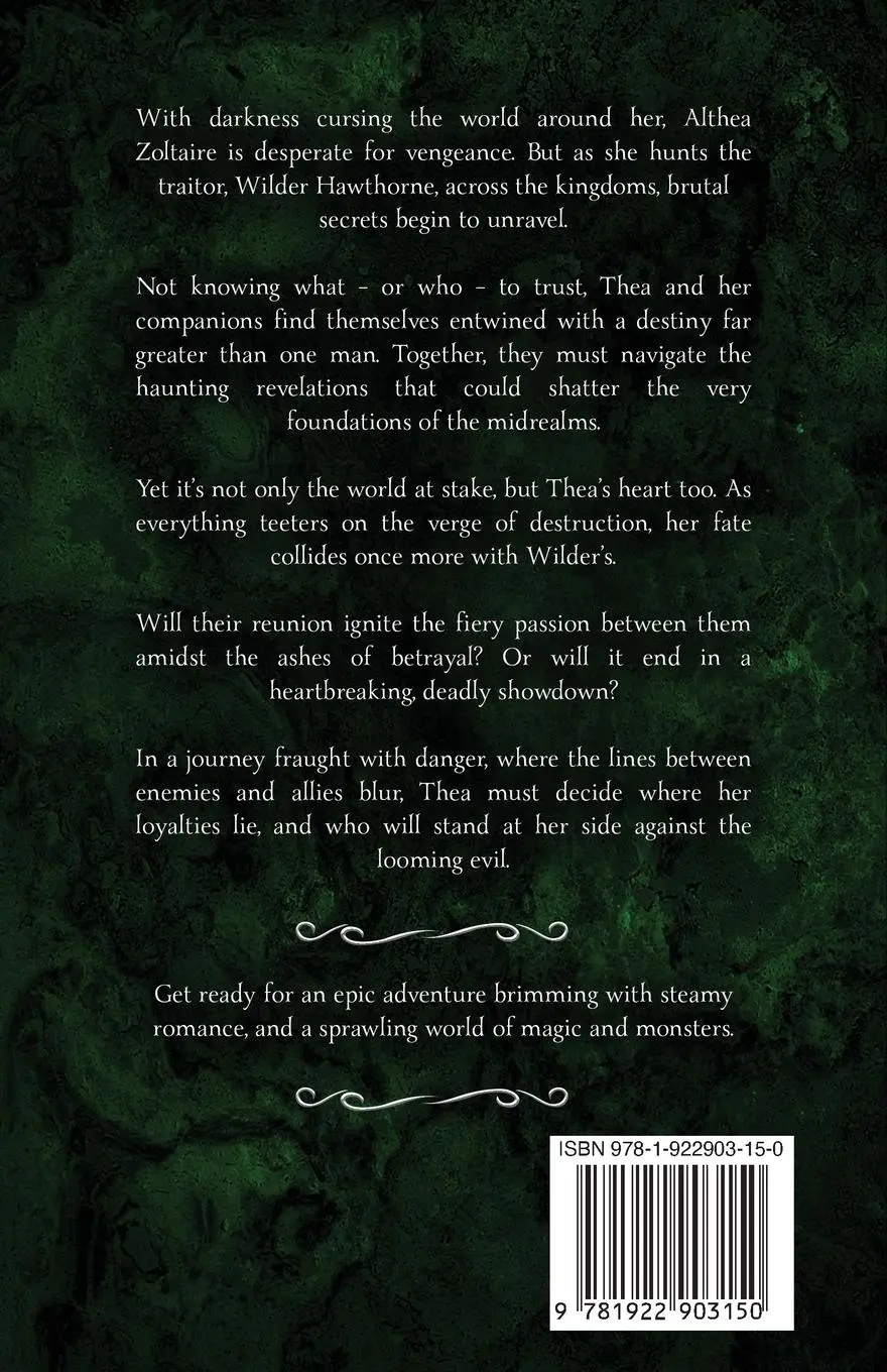 Rückseite: 9781922903150 | Fate &amp; Furies | An epic romantic fantasy | Helen Scheuerer | Buch