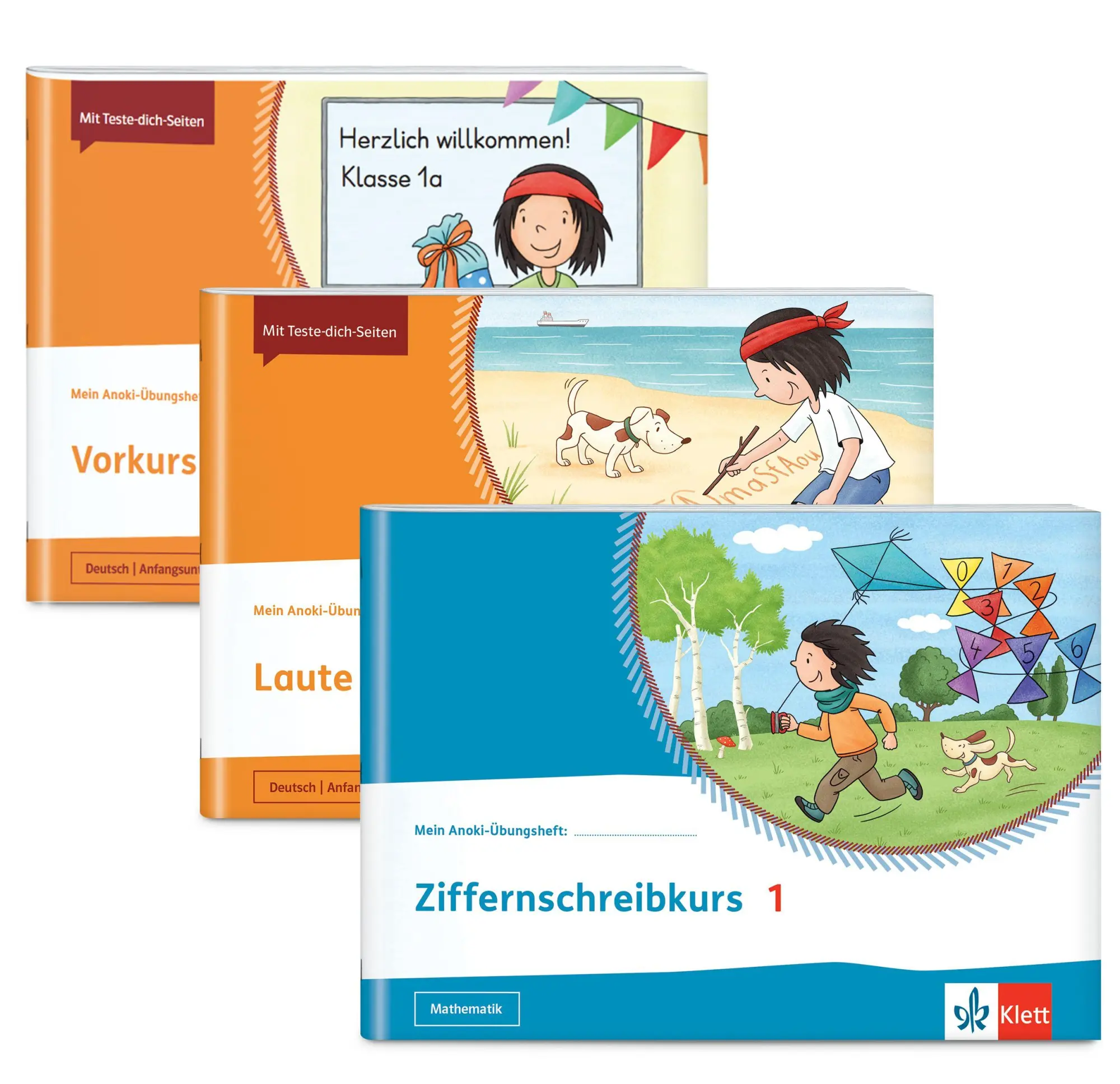Cover: 9783121623150 | Vorschulpaket. 3 Übungshefte im Paket: Vorkurs Deutsch 1, Laute und...