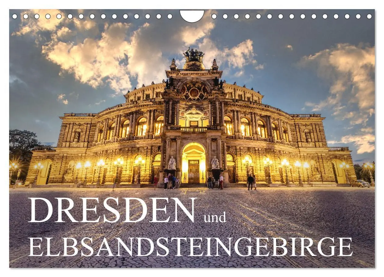 Cover: 9783457333150 | Dresden und Elbsandsteingebirge (Wandkalender 2026 DIN A4 quer),...