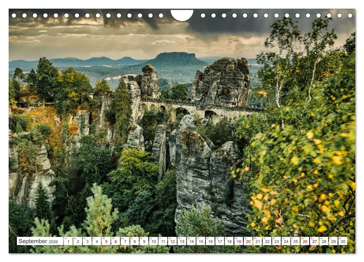 Bild: 9783457333150 | Dresden und Elbsandsteingebirge (Wandkalender 2026 DIN A4 quer),...
