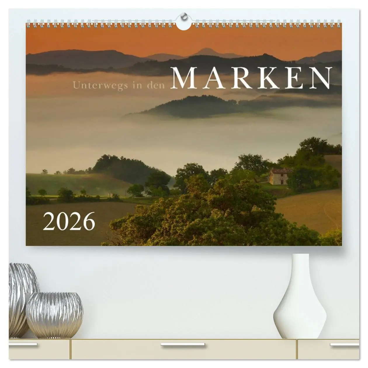 Cover: 9783516043150 | Unterwegs in den Marken (hochwertiger Premium Wandkalender 2026 DIN...