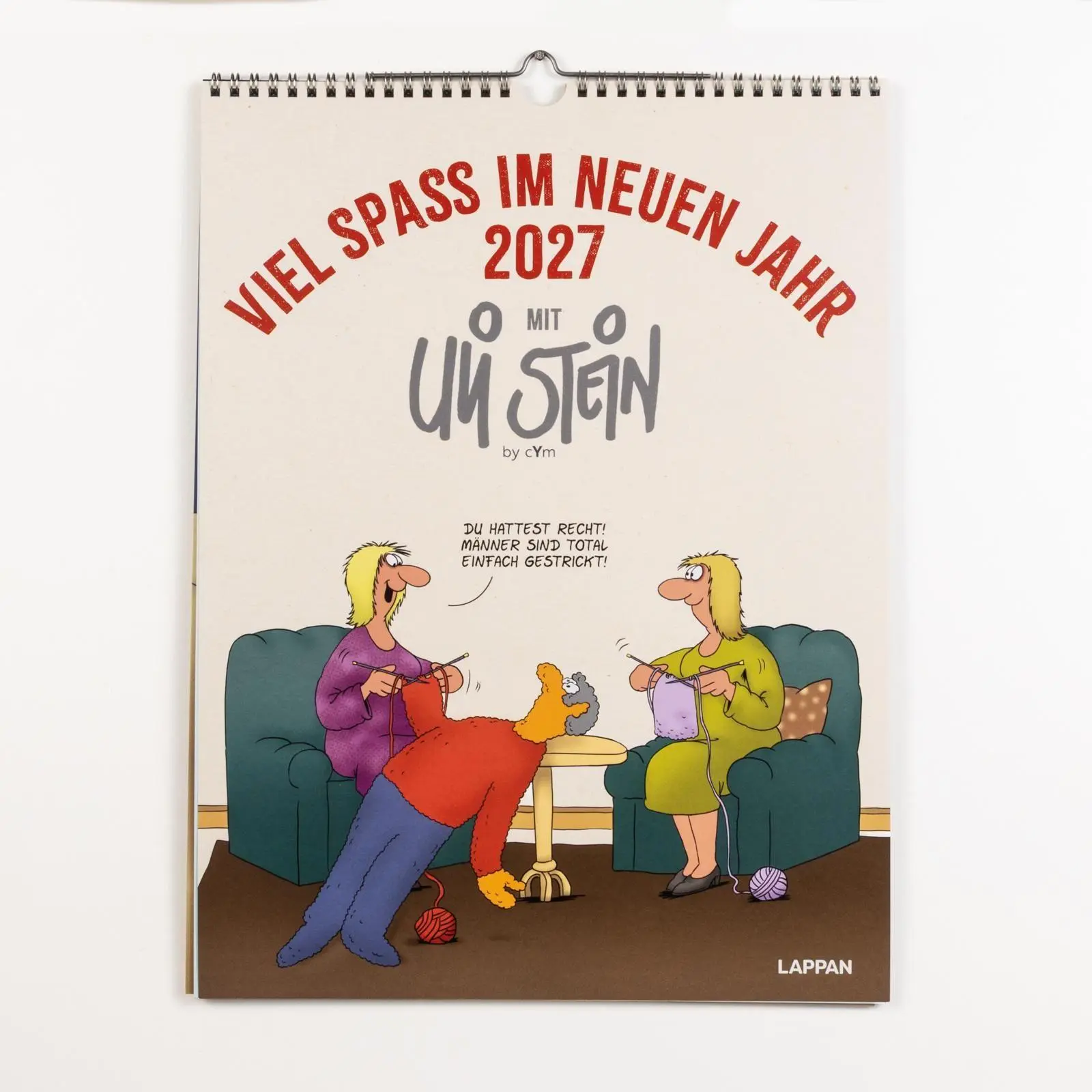 Bild: 9783830323150 | Viel Spaß im neuen Jahr 2027 mit Uli Stein: Monatsplaner mit...