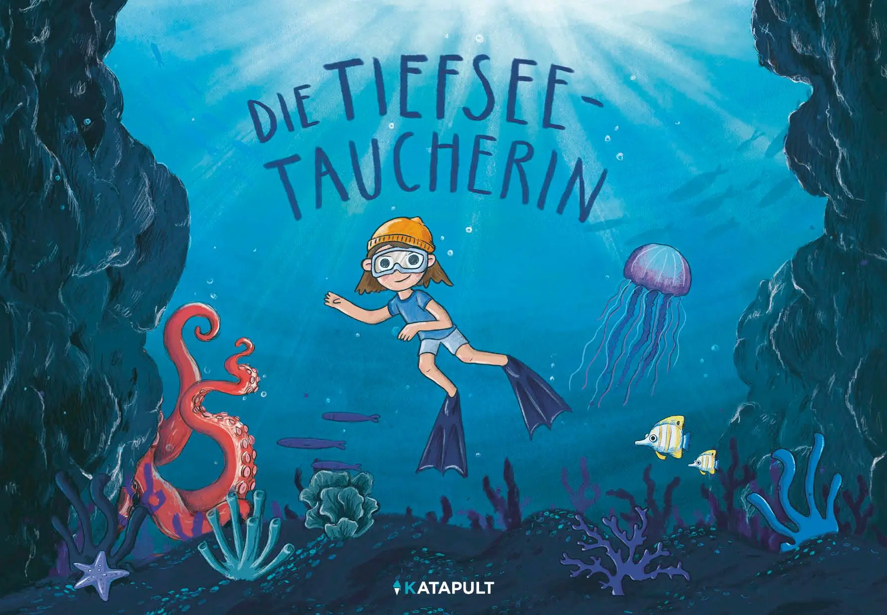 Cover: 9783948923150 | Die Tiefseetaucherin | Katapult | Buch | inkl. 1 Poster | 64 S. | 2021