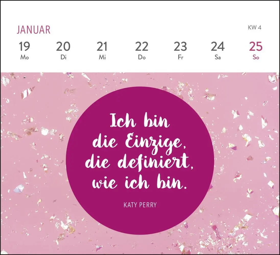 Bild: 4036442013250 | Mini-Wochenkalender 2026: Die tollsten Frauen sind nicht perfekt,...