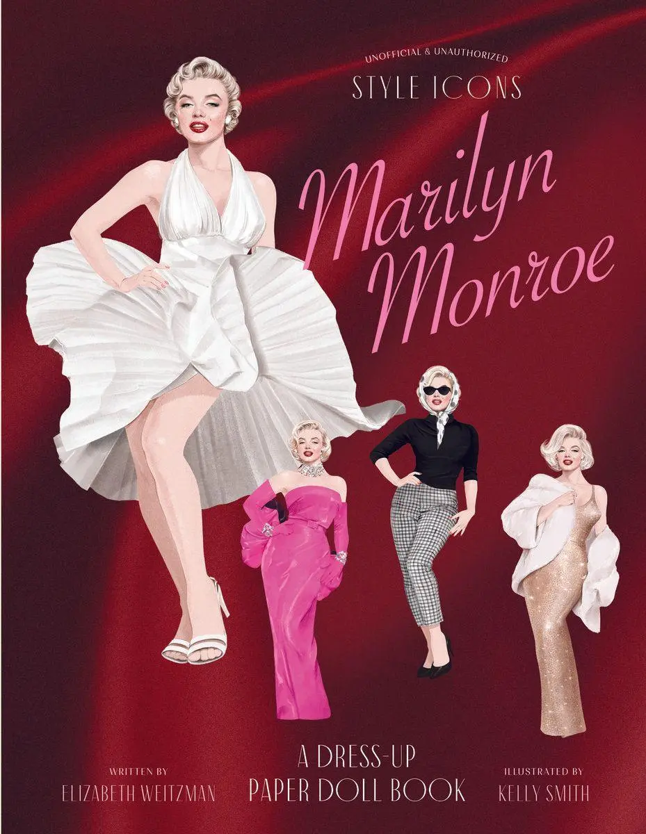 Cover: 9781923503250 | Style Icons: Marylin Monroe | A Dress-Up Paper Doll Book | Weitzman