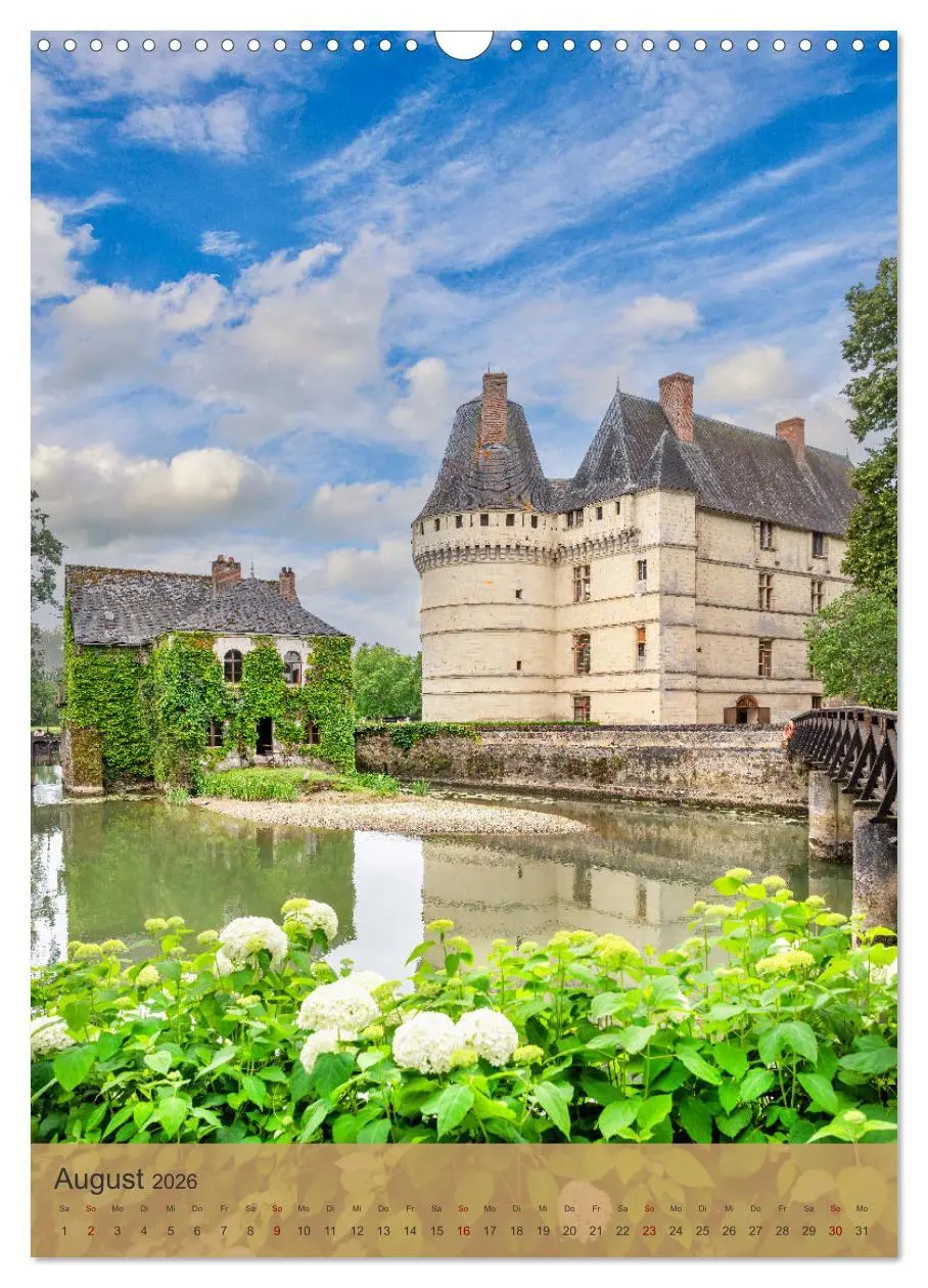 Bild: 9783516273250 | Die Schlösser im Loiretal (Wandkalender 2026 DIN A3 hoch), CALVENDO...