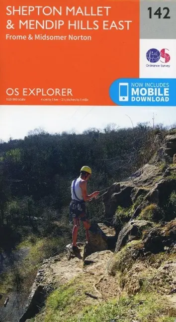 Cover: 9780319243350 | Shepton Mallet and Mendip Hills East | Ordnance Survey | (Land-)Karte