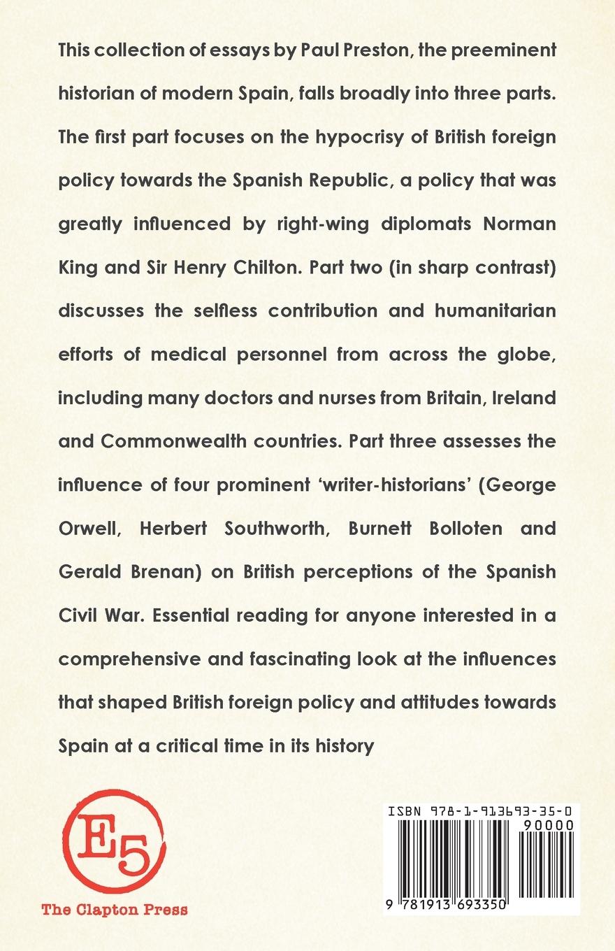 Rückseite: 9781913693350 | 'Perfidious Albion' - Britain and the Spanish Civil War | Paul Preston