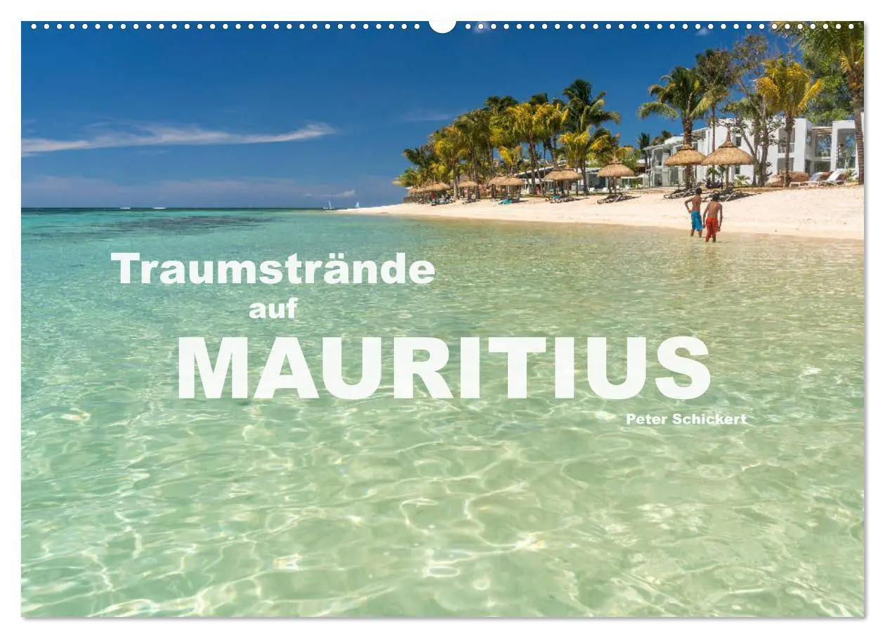 Cover: 9783457933350 | Traumstrände auf Mauritius (Wandkalender 2026 DIN A2 quer),...