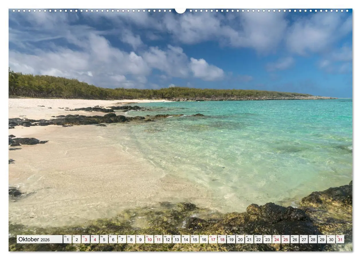 Bild: 9783457933350 | Traumstrände auf Mauritius (Wandkalender 2026 DIN A2 quer),...