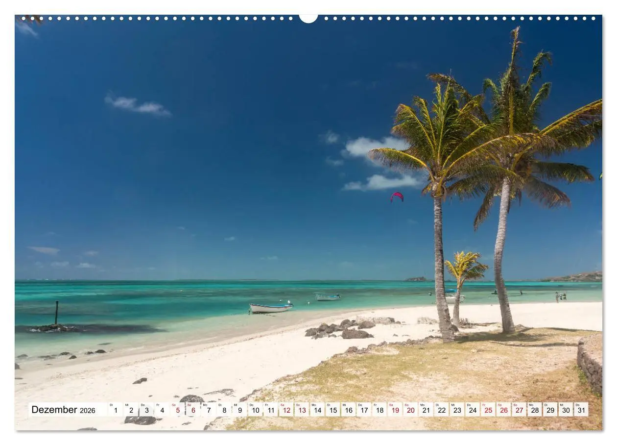 Bild: 9783457933350 | Traumstrände auf Mauritius (Wandkalender 2026 DIN A2 quer),...