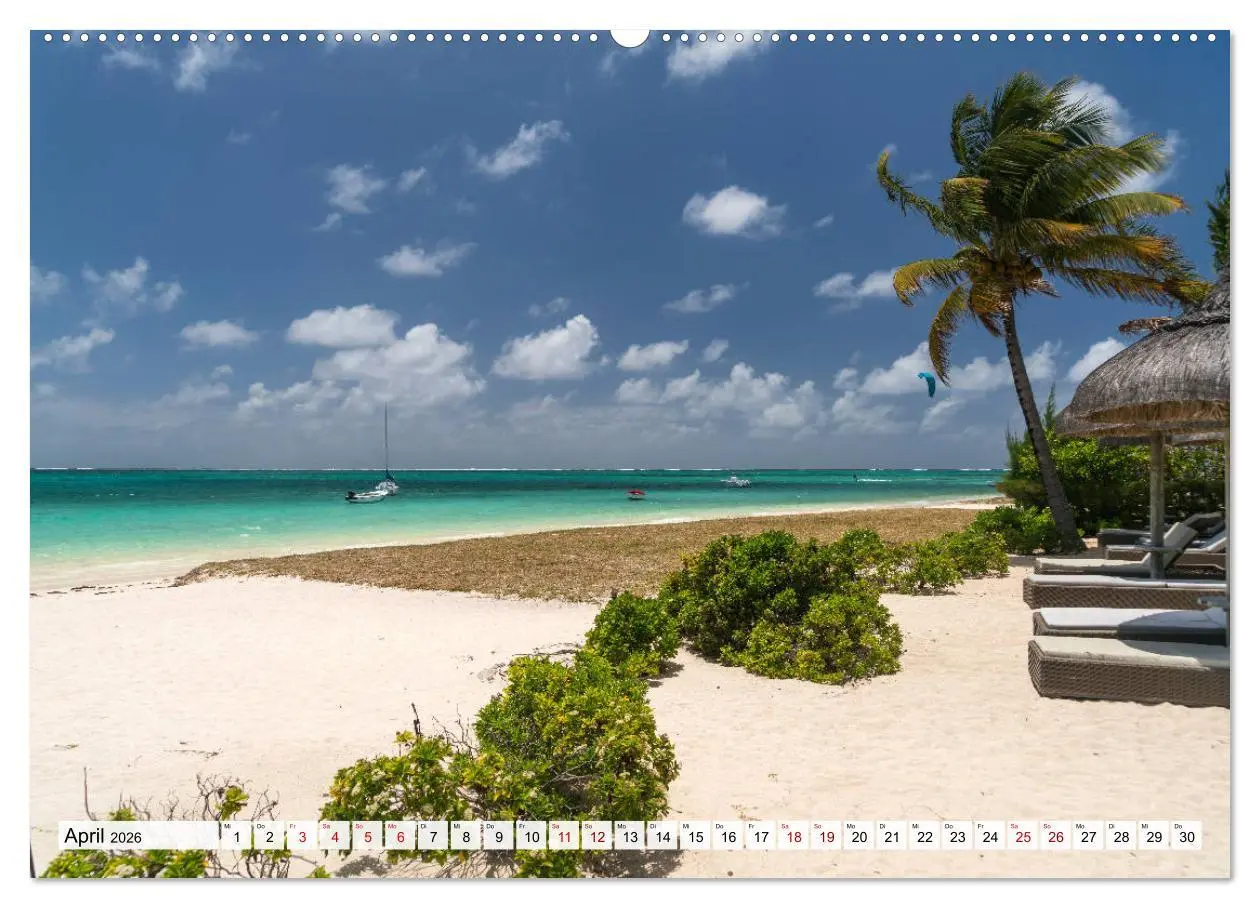 Bild: 9783457933350 | Traumstrände auf Mauritius (Wandkalender 2026 DIN A2 quer),...